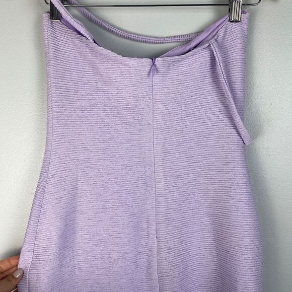 RUMER The Label Reverie Penelope Mini Bodycon Dress Lilac - Picture 8 of 9